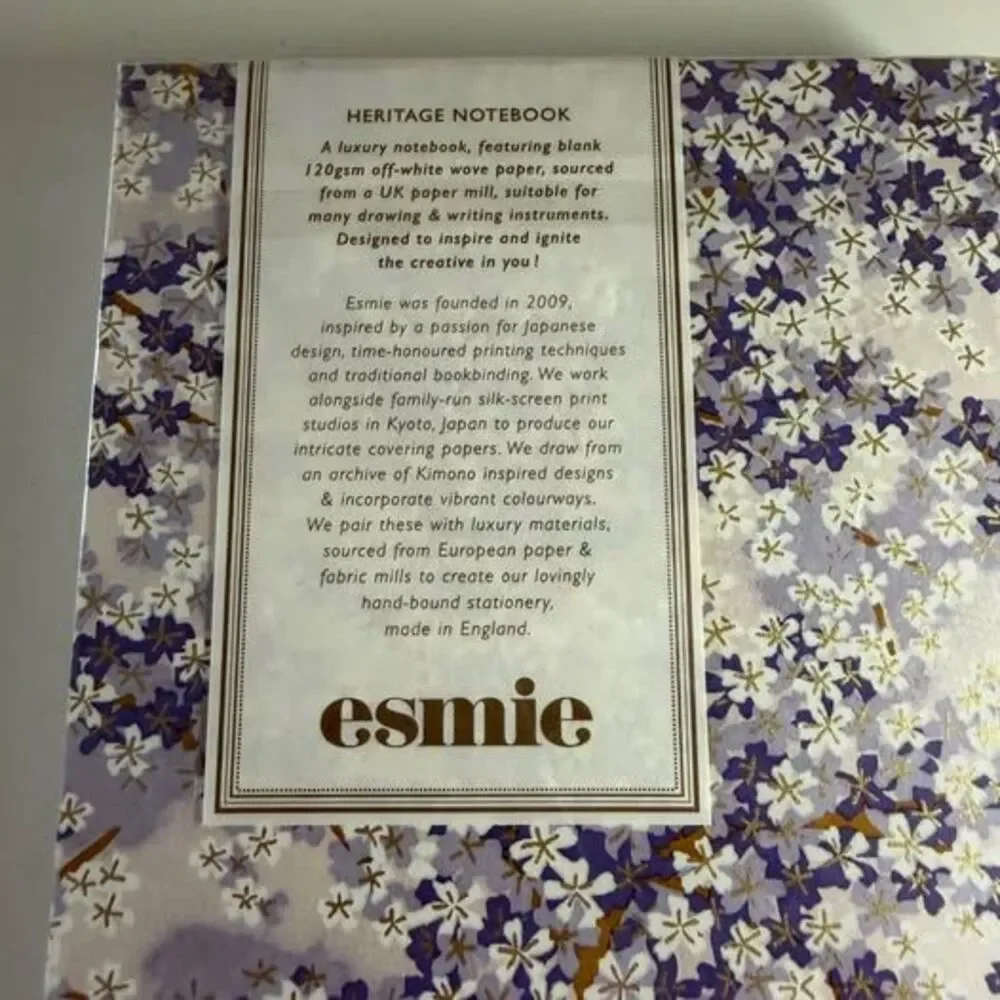 Esmie Blank Notebook